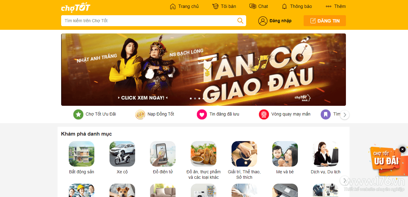 thiết kế website rao vặt Quảng Ngãi